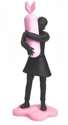 Bomb Hugger By Apologies to Banksy