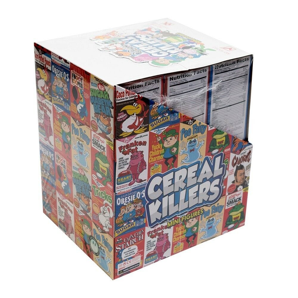 Full Case of 12 – Ron English x MINDstyle Cereal Killers Vinyl Figures