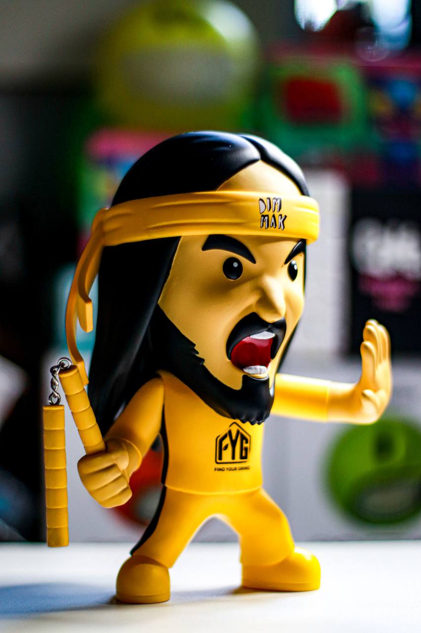 MINDstyle x Steve Aoki x Find Your Grind Vinyl Figure