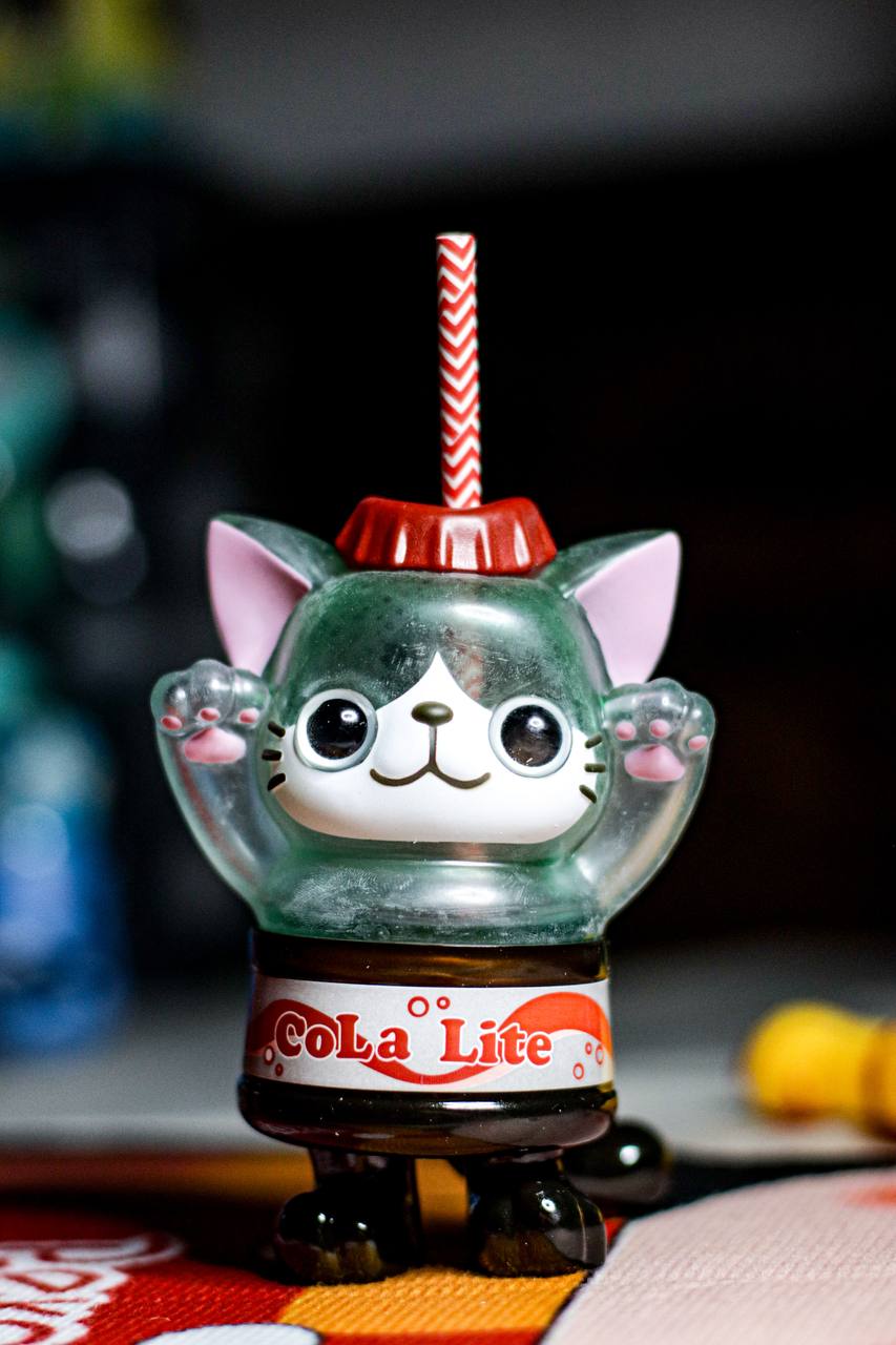 SFBI Originals x Soda Kats – Black Seed Convention Exclusive 5" Vinyl Figure