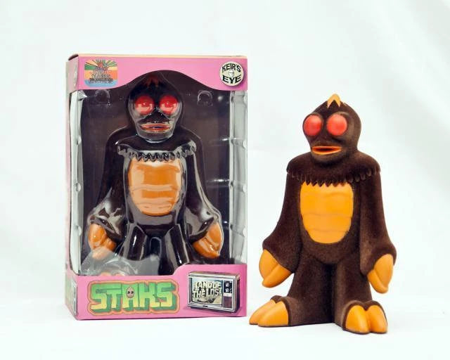 Land of the Lost Sleestak – Flocked Brown Vinyl Figure