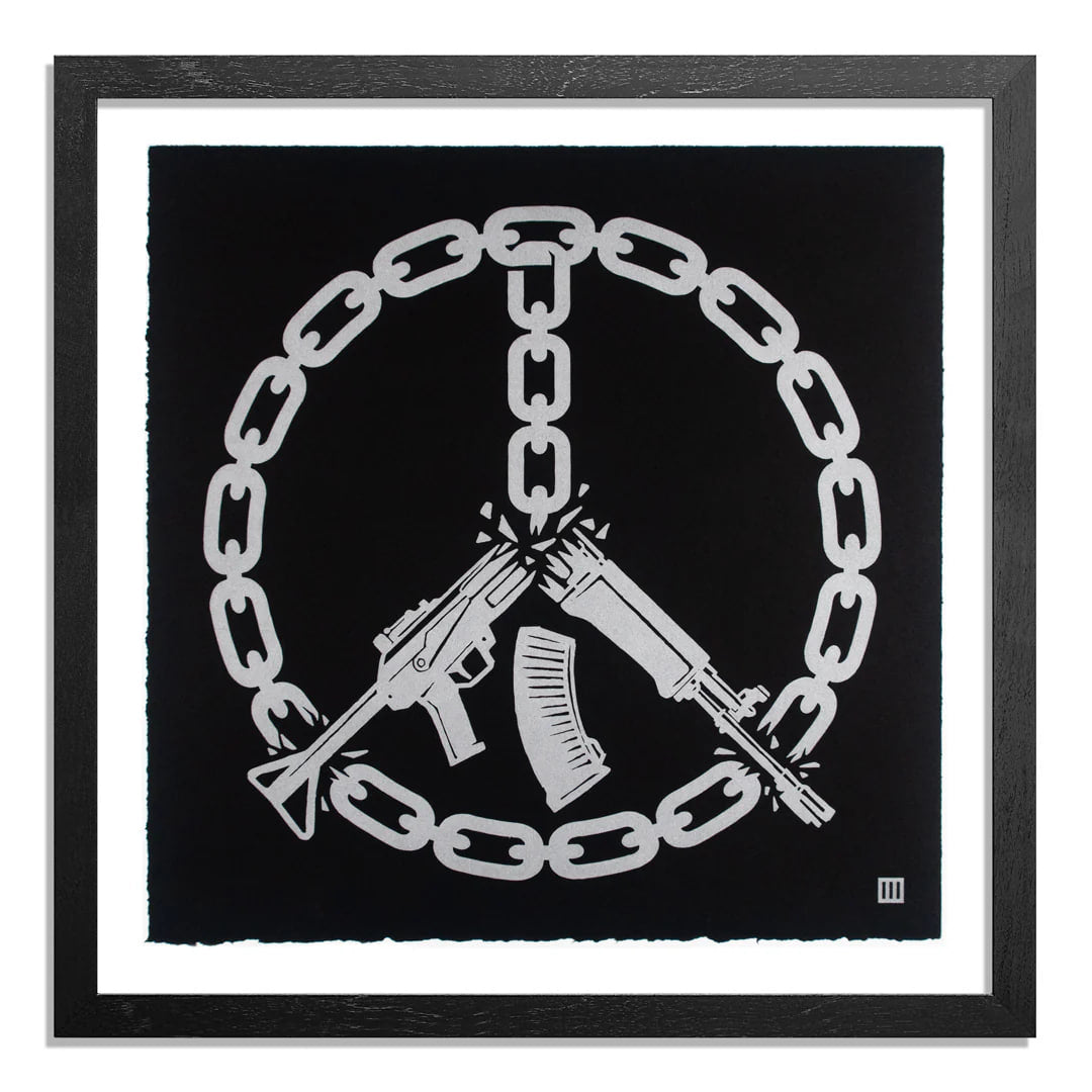 Thomas Wimberly – Out of Publication (Silver on Black Edition) Fine Art Print