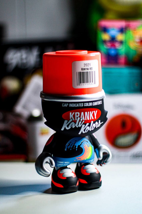 Superplastic Kali Kolors 2021 Ramona Red SuperKranky Vinyl Figure by Sket One