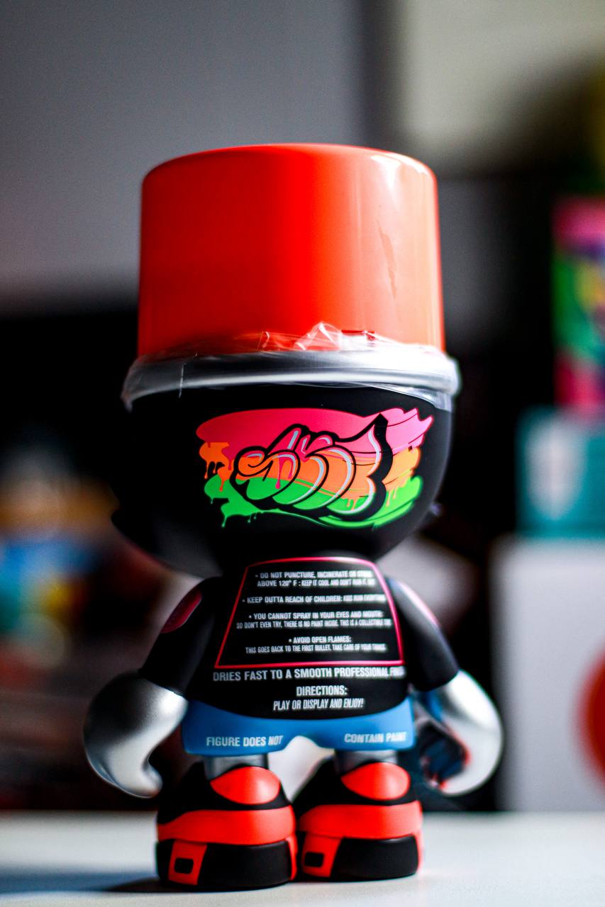Superplastic Kali Kolors 2021 Ramona Red SuperKranky Vinyl Figure by Sket One