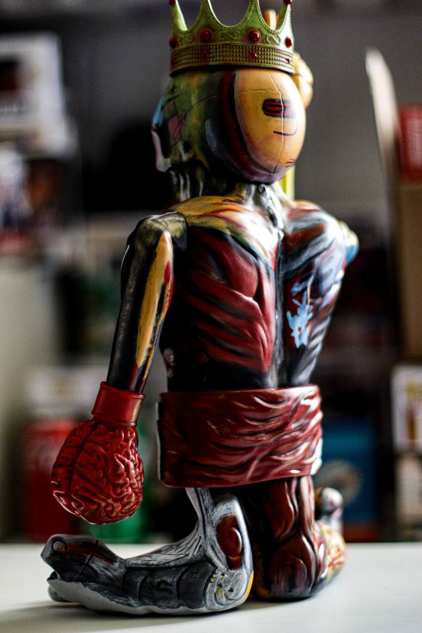 MINDstyle x Popaganda Ron English Ronquiat Everlast 14" Vinyl Figure