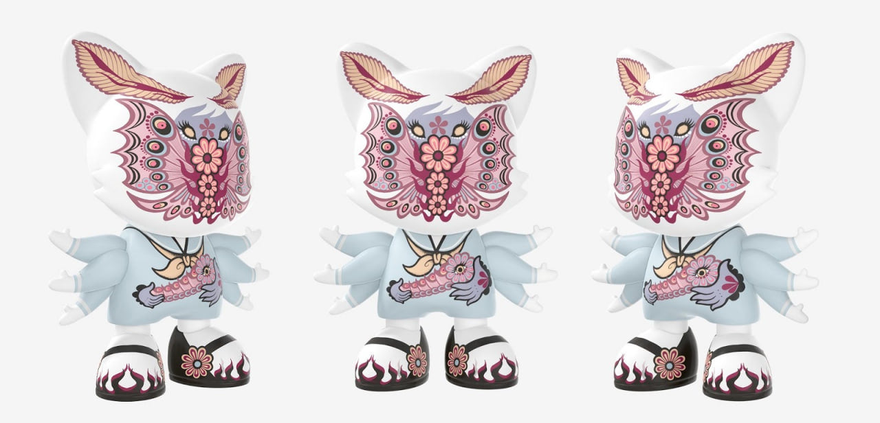 White Lotus 8" Super Janky by Junko Mizuno x Superplastic (Pre-Order)