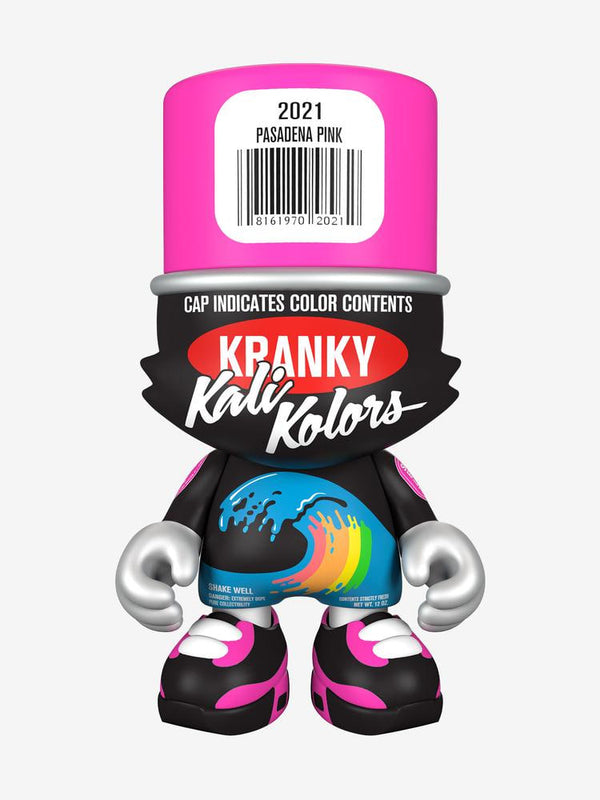 Sket One x Superplastic KRANKY – Kali Kolors Pasadena Pink 8" Vinyl Designer Toy