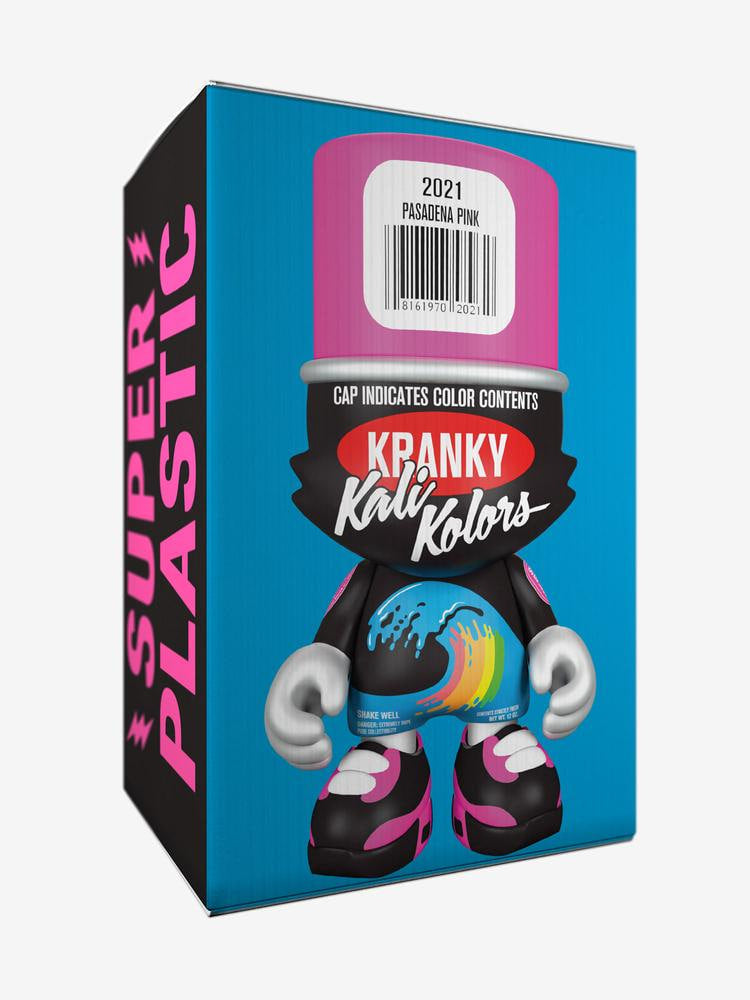 Sket One x Superplastic KRANKY – Kali Kolors Pasadena Pink 8" Vinyl Designer Toy