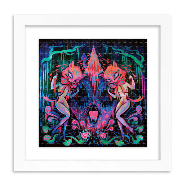 Camille Rose Garcia – Night At Candy Manor Blotter – 7.5" x 7.5"