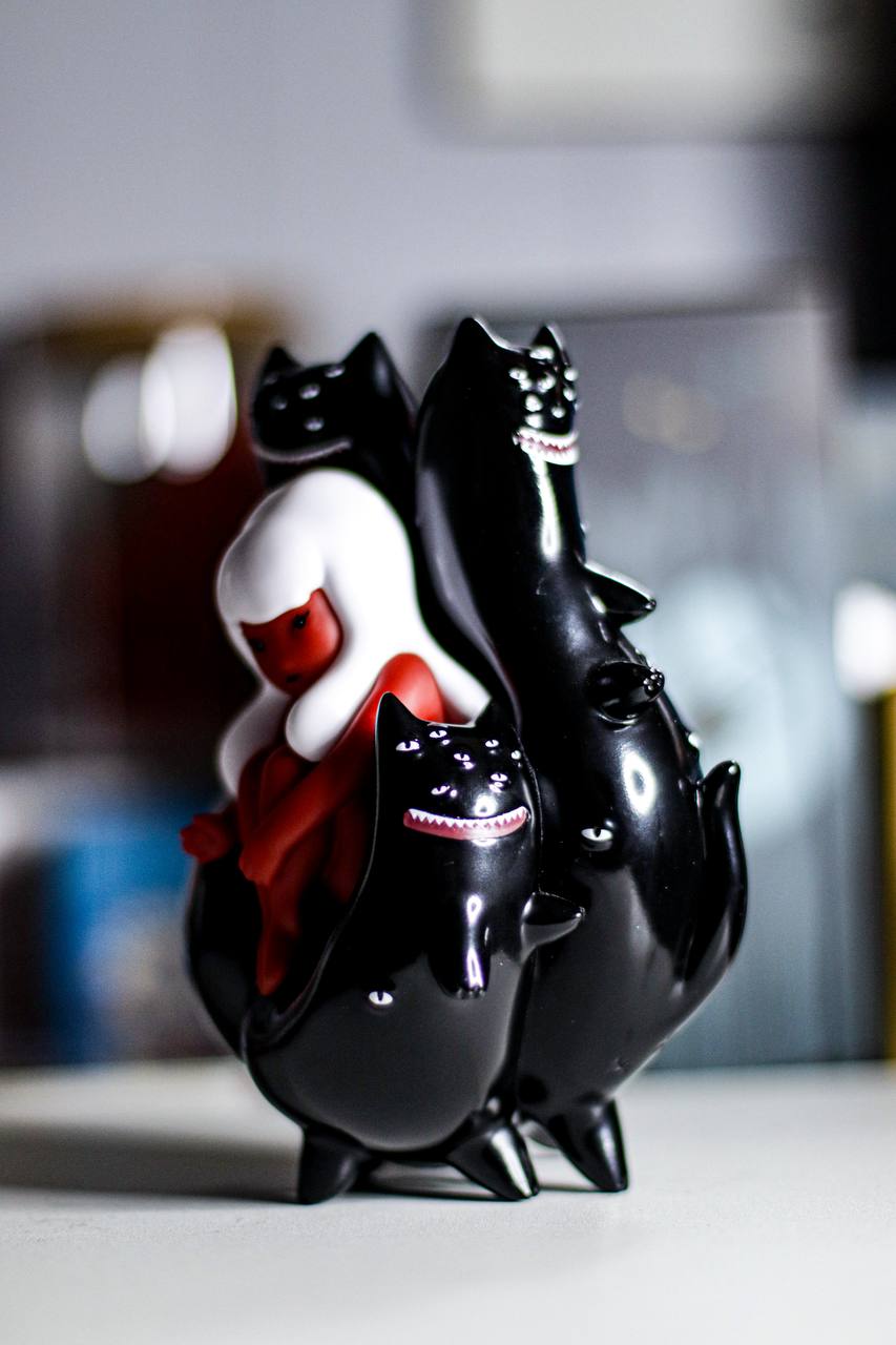 Uyu & Assteriskat (Midnight Red Edition) by Soey Milk (SOLD)