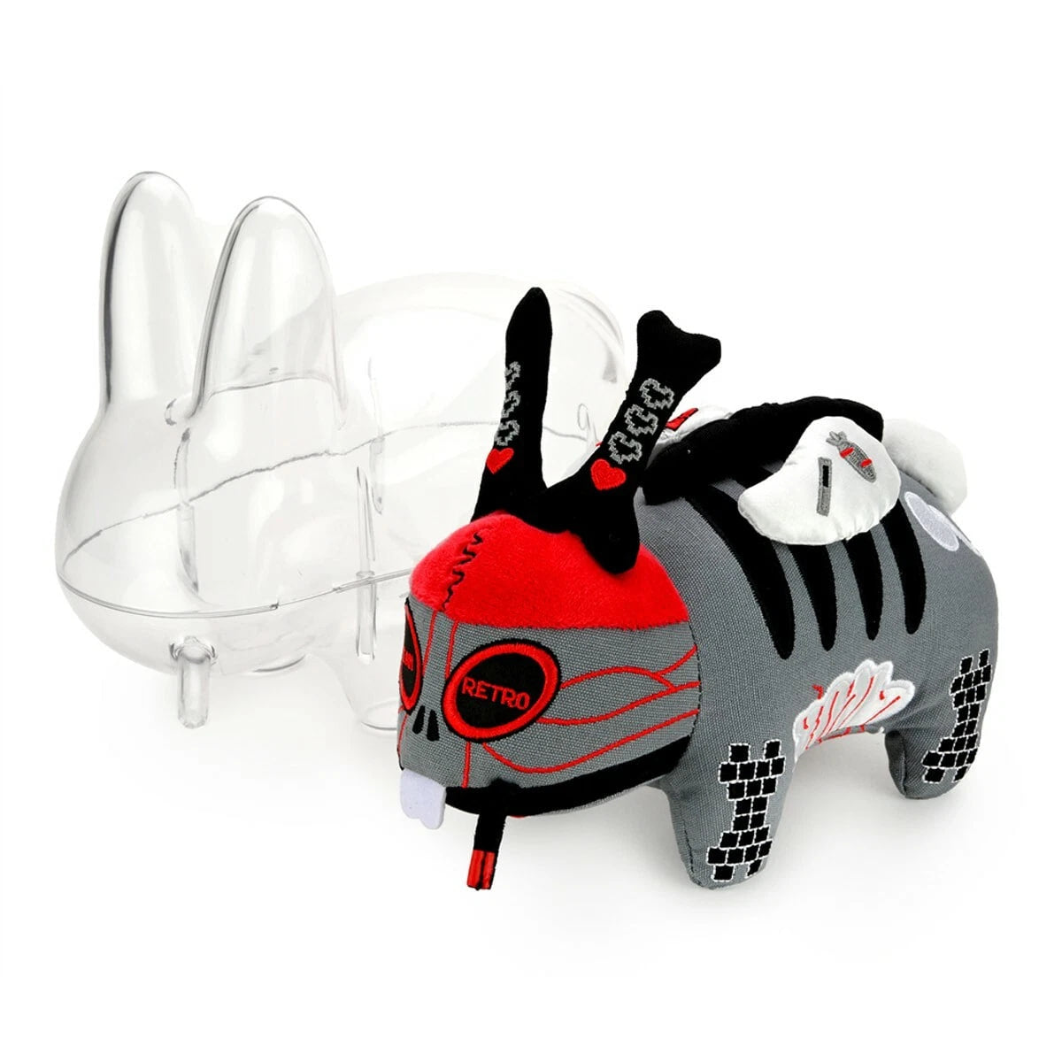 Game Over Visible Labbit 7" Figure – IamRetro x Frank Kozik x Kidrobot (Exclusive)